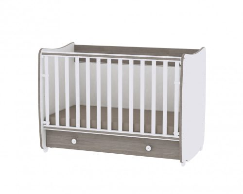 Lorelli Dream kiságy 70x140 - White & Coffee / Fehér & Kávé