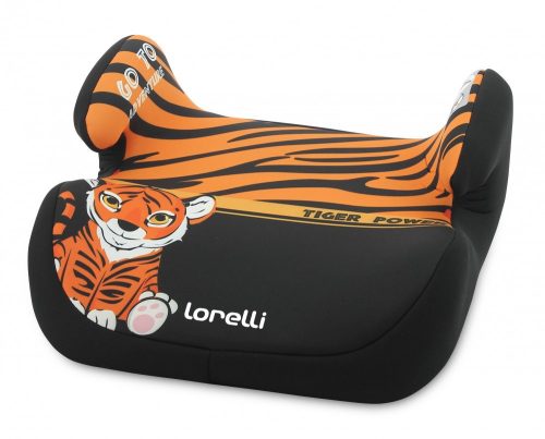 Lorelli Topo Comfort autós ülésmagasító 15-36kg - Tiger black-orange