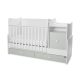 Lorelli Trend PLUS kombi ágy 70x165 - White Milky Green