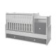Lorelli Trend PLUS kombi ágy 70x165 - White Stone Grey