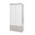 Lorelli Exclusive szekrény - White & Light Oak / Fehér & Világos Tölgy NEW