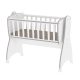 Lorelli First Dreams ringatható bölcső 105x55 - White / String