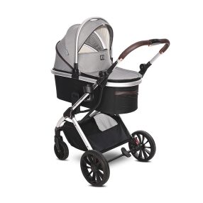   Lorelli Glory multifunkciós babakocsi + adapter - Opaline Grey