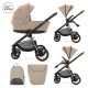 Lorelli Bianca multifunkciós babakocsi + adapter - Beige