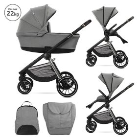 Lorelli Bianca multifunkciós babakocsi + adapter - Grey