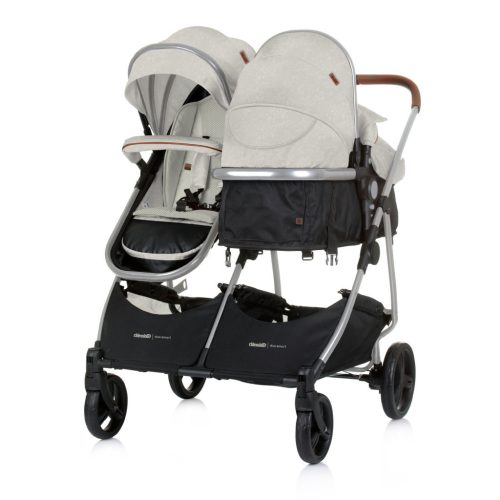 Chipolino Duo Smart iker babakocsi - Biscotta