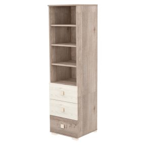 Háromfiókos nyitott szekrény Krém-Fűz