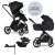 EASYWALKER Kombinált babakocsi Zoey Pure Black + CYBEX Aton B2 i-Size + bázis