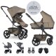 EASYWALKER XL szett kombinált Harvey NXT babakocsi tartozékokkal - Mocha Brown