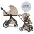 EASYWALKER Kombinált babakocsi Zoey - Almond Taupe