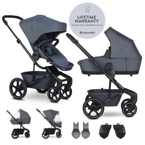   EASYWALKER XL szett kombinált Harvey NXT babakocsi kiegészítőkkel - Mély Kék