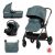 Chipolino Infinity 3in1 multifunkciós babakocsi - Pastel green