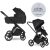 EASYWALKER Kombinált babakocsi Zoey - Pure Black