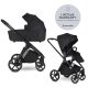 EASYWALKER Kombinált babakocsi Zoey - Pure Black